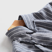 Ban Gong 办公 Bureau Modernized 1930s Men's & Unisex Pure Cotton & Linen Qipao Top