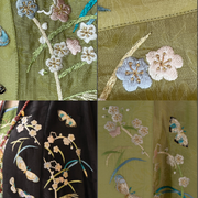 Jiao Se 皎瑟 Bright Zither Song Dynasty Tomb Restoration Embroidered Feijixiu Duanshan Short Top