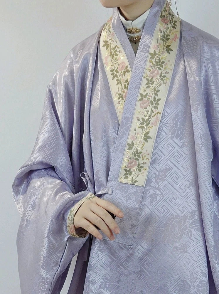 Ruohe 柔和 Ming Dynasty Jiaoling Pipa Sleeve Shirt
